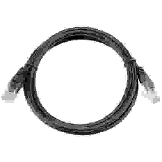 Кабель Cablexpert Патч-корд UTP PP12-3M/BK кат.5e, 3м, литой, многожильный (черный)