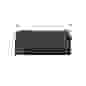 Корпус ACD RA508 Black Fine Heat Dispersion Aluminium Alloy Case for Raspberry Pi 4B