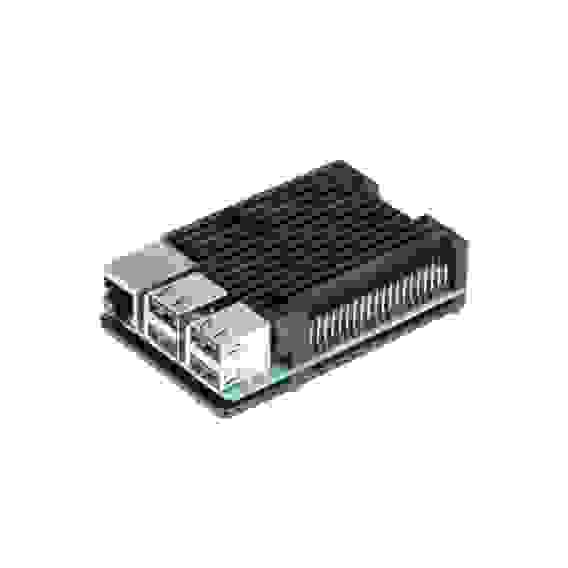 Корпус ACD RA505 Black Metal Aluminum Case for Raspberry Pi 4B (RASP4487)