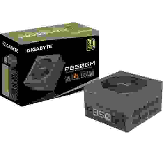 Блок питания Gigabyte P850GM GP-P850GM 850W, 80 Plus, Gold, Полностью модульный, RTL (551865)