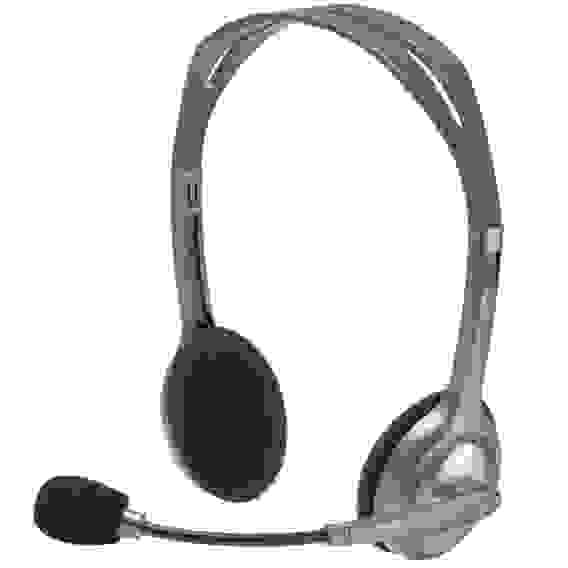 Гарнитура Logitech H111 |981-000593| 1 x 3.5мм, кабель 1.8м (057340)