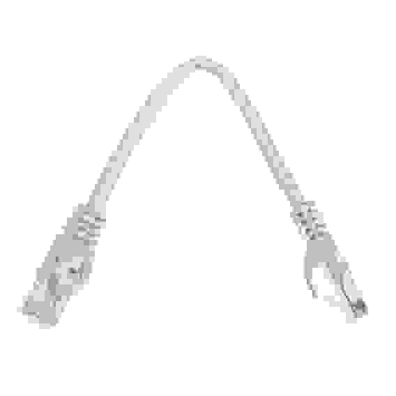 Патч-корд ACD-LPU5E-2DA Cat5e UTP 24AWG 4Pair, 7/0.18мм CCA Серый, 0.2м, (741302)