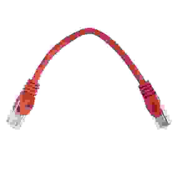 Патч-корд |ACD-LPU5E-2DR| Cat5e UTP 24AWG 4Pair, 7/0.18мм CCA Красный, 0.2м, (741333)
