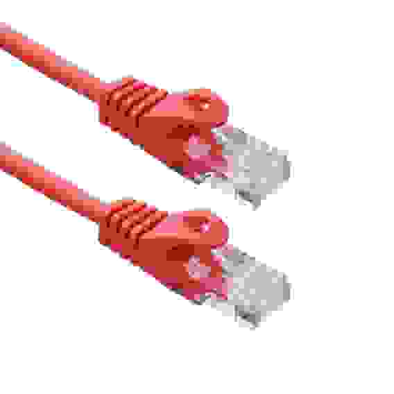 Патч-корд |ACD-LPU5E-2DR| Cat5e UTP 24AWG 4Pair, 7/0.18мм CCA Красный, 0.2м, (741333)