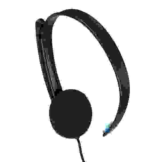 Гарнитура ACD-Call H100A |ACD-H100A-AB1| черная, mini jack 3.5mm, 1х динамик 40мм, поворотный |ACD-H100A-AB1| микрофон, управление на проводе, длина провода 1,6м (551929)