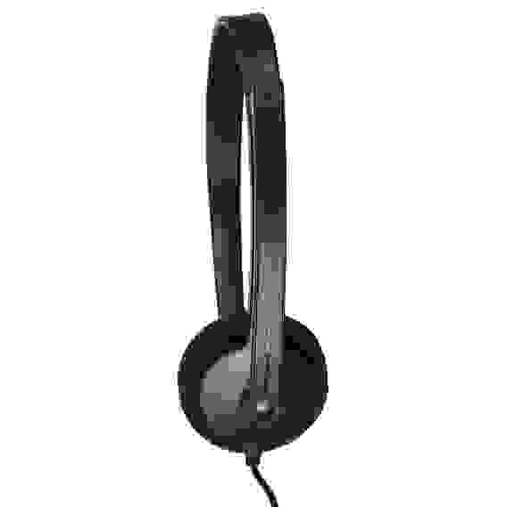 Гарнитура ACD-Call H100A |ACD-H100A-AB1| черная, mini jack 3.5mm, 1х динамик 40мм, поворотный |ACD-H100A-AB1| микрофон, управление на проводе, длина провода 1,6м (551929)