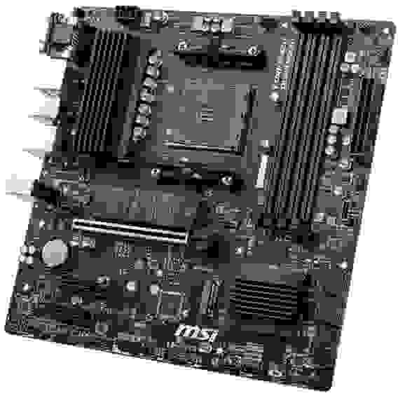 Материнская плата MSI B550M PRO-VDH B550, AM4, 4*DDR4, 1*PCIEx16, 2*PCIEx1, 2*M.2, 1*TypeC, , 6*USB3.2Gen1, 6*USB2.0, 4*SATA3.0, 1G, VGA, DP, HDMI, M-ATX, RTL