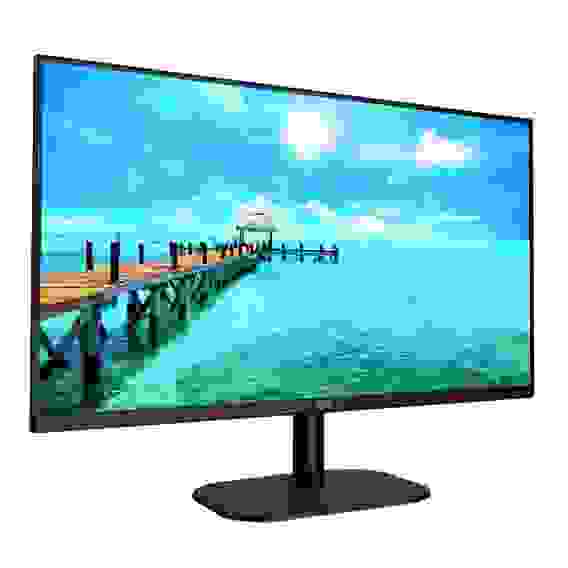 Монитор AOC 23.8" 24B2XH Black (IPS, 1920x1080, D-sub+HDMI, 4 ms, 178°/178°, 250 cd/m, 20M:1(1000:1) (147170)