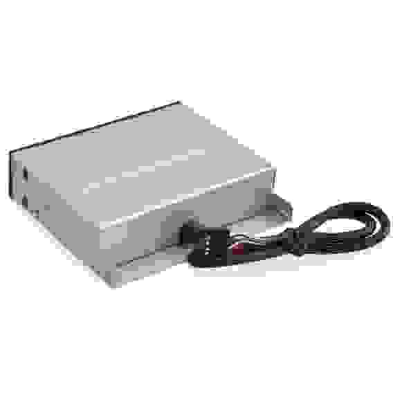 Картридер USB2.0 ExeGate CR-415 3.5", мультиформатный: CF/SD/MMC/MS/MS Duo/MS pro/T flash, черный, металл