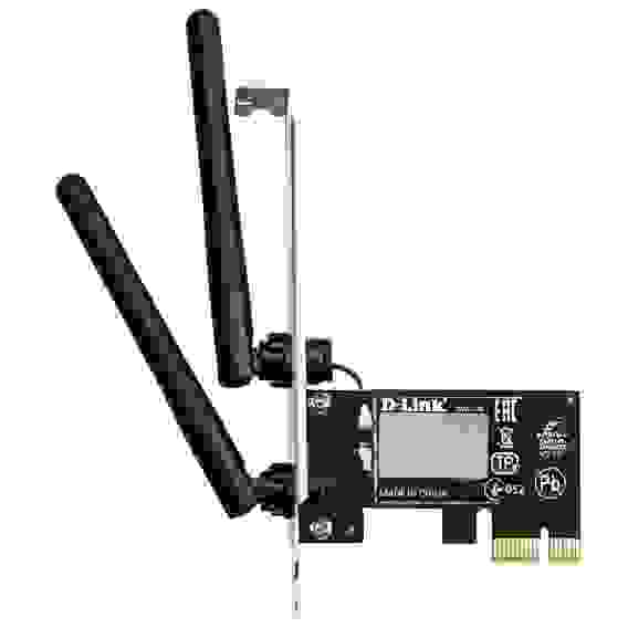 Адаптер беспроводной связи (Wi-Fi) D-Link DWA-548/10/C1A Беспроводной PCI Express адаптер N300 {10}