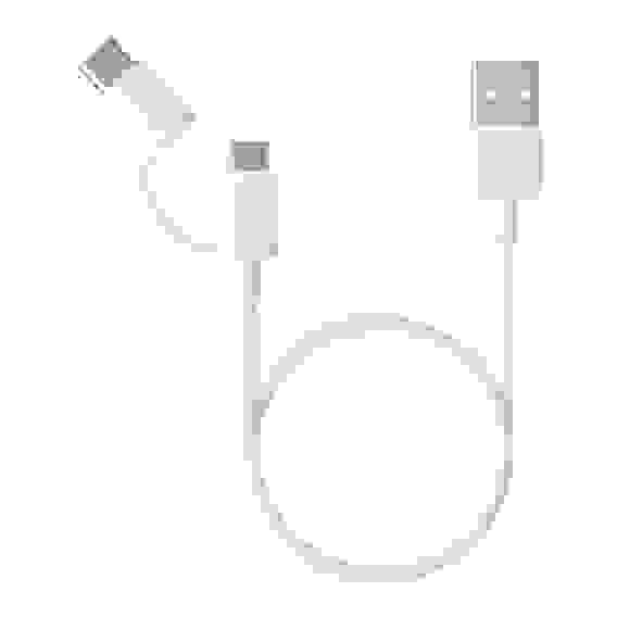 Кабель Xiaomi Mi 2-in-1 USB Cable Micro-USB to Type C 30см SJX02ZM (SJV4083TY)
