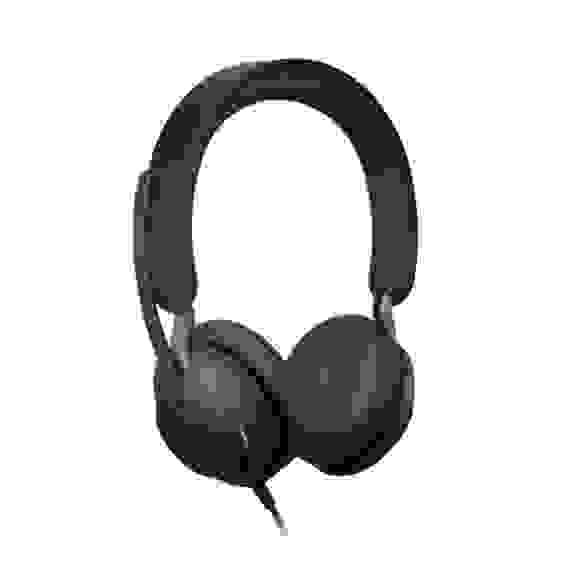 Гарнитура проводная Jabra Evolve2 40, USB-A, MS Stereo RTL / USB-A / {10} (24089-999-999) (022797)