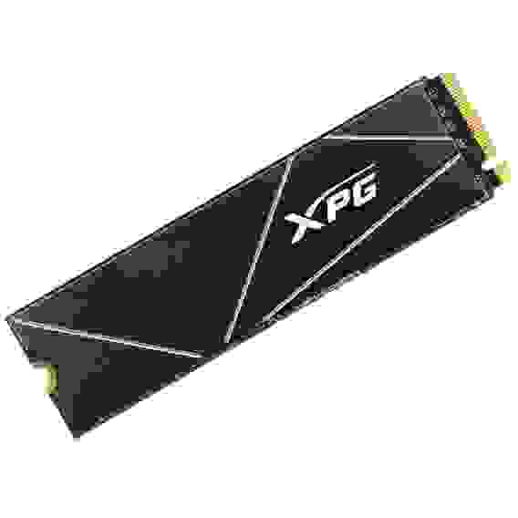 Твердотельный накопитель SSD ADATA XPG GAMMIX S70 BLADE 2TB M.2 2280 AGAMMIXS70B-2T-CS Client PCIe Gen4x4 with NVMe, 7400/6400, IOPS 650/740K, MTBF 2M, 3D TLC, 1480TBW, 0,41DWPD, Heatsink, RTL (933072)