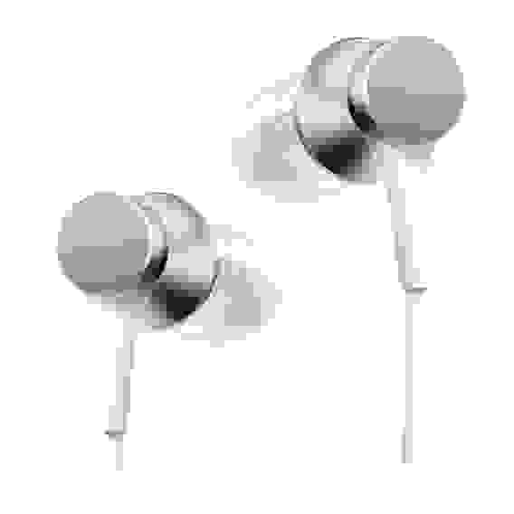 Проводные наушники с микрофоном Xiaomi Mi In-Ear Headphones Basic Silver / Mi Piston Fresh Bloom HSEJ03JY (ZBW4355TY) (522191) (759194)