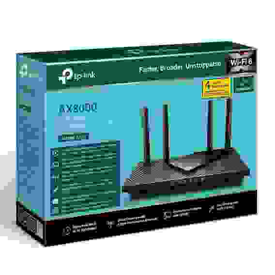 Маршрутизатор TP-LINK Archer AX55 AX3000 Двухдиапазонный гигабитный Wi-Fi 6 роутер (683040) {10}