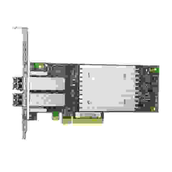 Сетевой адаптер Qlogic QLE2742-SR-CK (BK3210407-01 F / BK3210407-39 А/ BK3210407-01 D) 32Gb/s FC HBA, 2-port, PCIe v3.0 x8, LC SR MMF, В комплекте две планки (LP + FH)