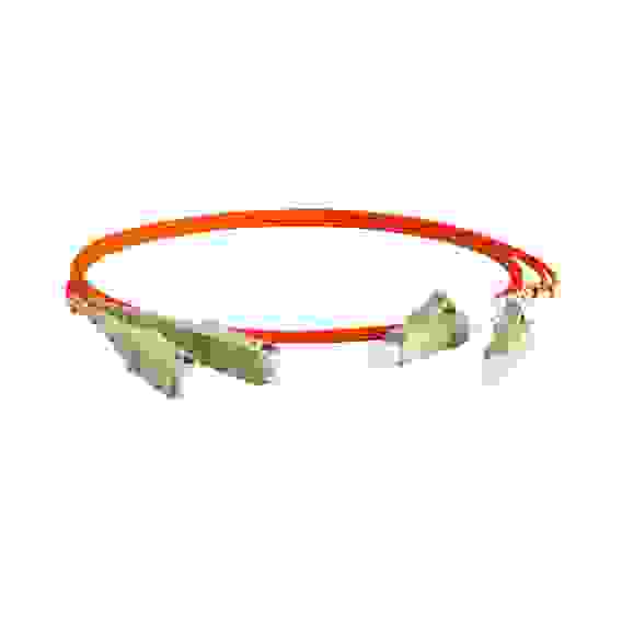 Кабельная сборка Hyperline FC-D2-50-LC/PR-SC/PR-H-2M-LSZH-OR Кабель патч-корд волоконно-оптический Hyperline FC-50-LC-SC-PC-2M duplex,LSZH,2 м