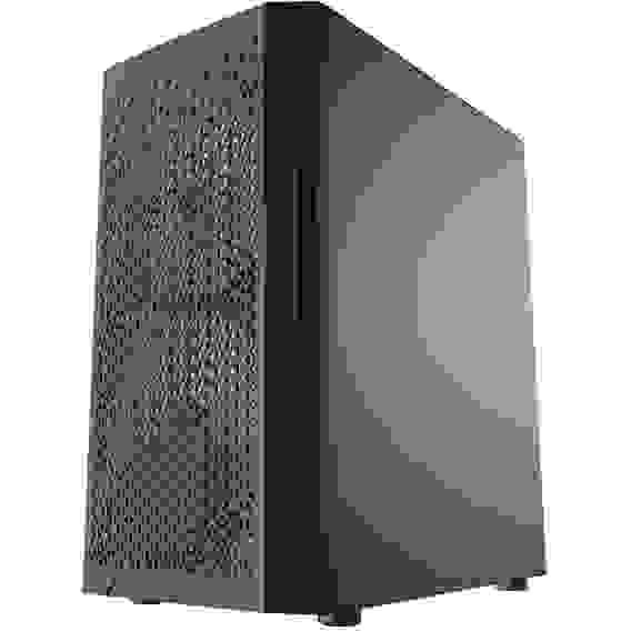 Корпус Powercase Корпус Powercase Mistral Micro Z3B Mesh LED, Tempered Glass, 2x 140mm + 1х 120mm 5-color fan, чёрный, mATX (CMIMZB-L3) (202599)