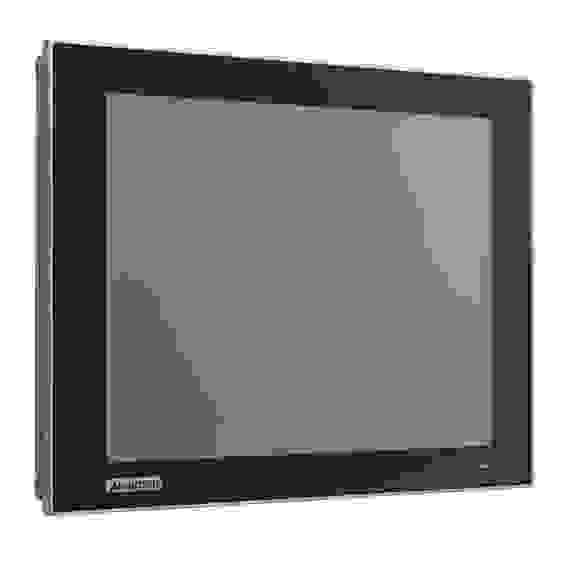 Промышленная мониторная LCD LED монитор с резистивным сенсорным экраном FPM-212-R8AE 12" (интерфейс USB), 1024x768, яркость 600 кд/м2, VGA, HDMI, DP, адаптер питания 100-240В AC 60Вт, IP66 по передней панели (858314)