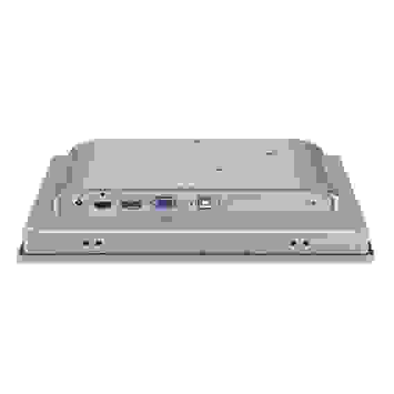 Промышленная мониторная LCD LED монитор с резистивным сенсорным экраном FPM-212-R8AE 12" (интерфейс USB), 1024x768, яркость 600 кд/м2, VGA, HDMI, DP, адаптер питания 100-240В AC 60Вт, IP66 по передней панели (858314)