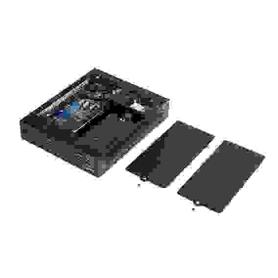 Платформа системного блока с ЦПУ Shuttle DS20U Intel Celeron 5205U Fanless Support 1080P FHD /2xHDMI+DP/2xDDR4L 2400 Mhz SODIMM Max 32GB/ 2хGLan, 802.11 b/g/n WLAN /COM/SD card reader, 65W adapter, VESA RTL {4} (003900)