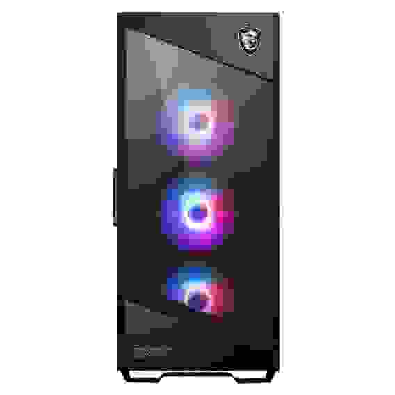 Корпус MSI MPG VELOX 100R 2xUSB 3.0, 1xType C, 4x120mm ARGB Fan, ARGB Control Board, Tempered Glass Window, Glass Front Panel, Brown Box (829315)