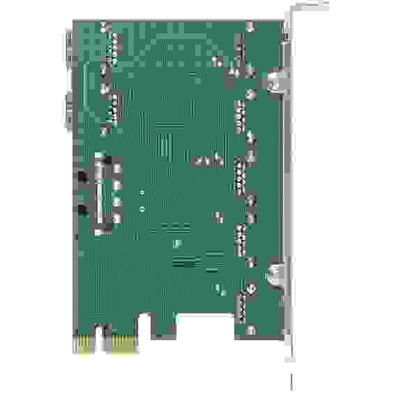 Контроллер ExeGate EXE-317 (PCI-E 2.0, 5*USB3.0 ext. + 2*USB3.0 int., разъем доп.питания)