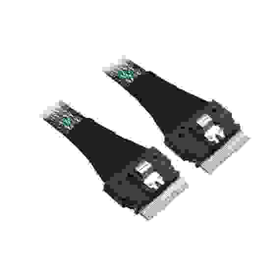 Кабель ACD-60007-MD-20CM Slimline SASx8 (SFF8654) -to- Slimline SASx8 (SFF8654), 20CM