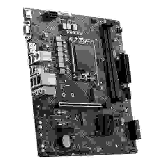 Материнская плата MSI PRO H610M-G DDR4 H610, LGA1700, 2*DDR4, 1*PCIEx16, 1*PCIEx1, 1*M.2, 4*USB3.2Gen1, 6*USB2.0, 4*SATA3.0, 1G, VGA, DP, HDMI, M-ATX, RTL