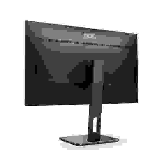 Монитор AOC 27" Q27P2Q Black (IPS, 2560x1440, D-sub+HDMI+DP, 4 ms, 178°/178°, 300 cd/m, 1000:1, MM, Pivot) (189961)