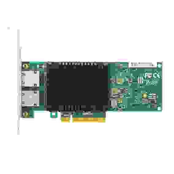 Сетевой адаптер Lr-Link LRES1012PT PCIe v3.0 x8 2*RJ45 10G NIC Card на базе Intel X710