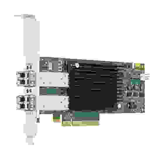 Сетевой адаптер Broadcom Emulex LPe31002-AP (LPe31002-M6) Gen 6 (16GFC), 2-port, 16Gb/s, PCIe Gen3 x8, LC MMF 100m, трансиверы установлены {5}
