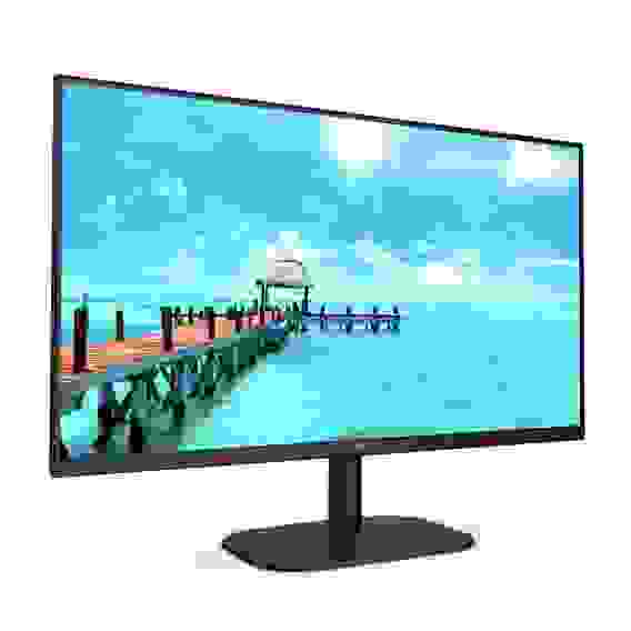 Монитор 27" AOC 27B2QAM VA, 1920x1080, 75Hz, 4ms, 250сd/m, 4000:1 | VGA , HDMI(1.4), DP(1.2) | ExPSU, Speakers, Vesa 100, Black