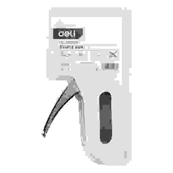 Мебельный степлер Deli DL238001 Для скоб 4-8мм D-типа. Полностью стальная конструкция
