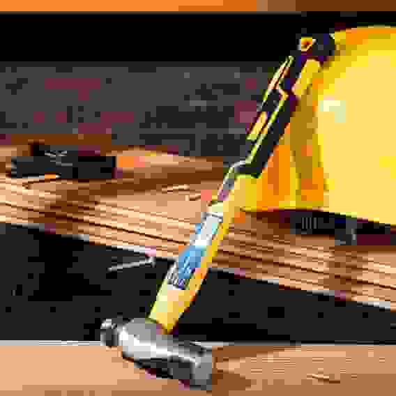 Рихтовочный молоток Deli DL443016 450 гр Фиберглассовая рукоять.