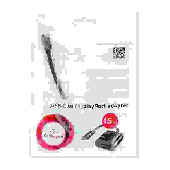 Кабель Cablexpert Переходник USB Cablexpert A-CM-DPF-01 USB Type-C/DisplayPort, 15см, пакет