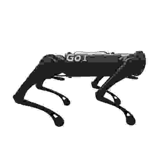 Робот Unitree Go1 Quadruped robot black Go1 Quadruped robot четырехопорный робот модели Go1 комплектации Edu (GO1-EDU BLACK)