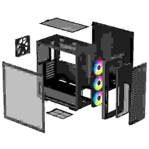 Корпус Deepcool CK560 Mid-Tower, black, TG (R-CK560-BKAAE4-G-1) (714842)