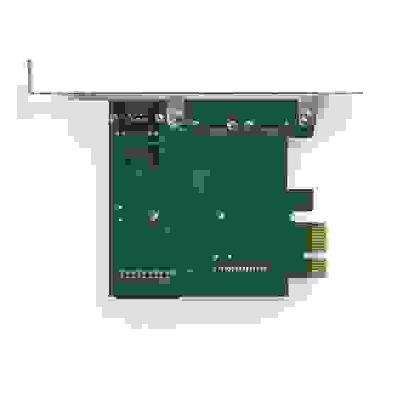 Контроллер Exegate EX290278RUS Контроллер сетевой ExeGate EXE-362 (PCI-E x1 v2.0, 2*USB3.0 ext. + 1*USB3.0 int. + LAN UTP 1000Mbps, разъем доп.питания, Chipset VL805 + RTL8153B)