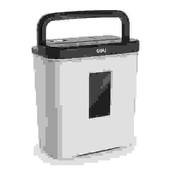 Шредер Deli Shred capacity: 5 Shred size: 4*25 Working time: 5min Bin capacity: 12L
