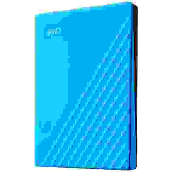 Жесткий диск внешний WD My Passport WDBYVG0020BBL-WESN 2TB 2,5" USB 3.0 blue (D8B)