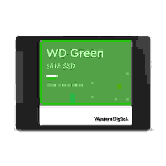 Твердотельный накопительSSD WD Green WDS240G3G0A 240GB 2.5" Client SATA 6Gb/s, 545/465, 3D-NAND TLC, Retail (894287) {10}