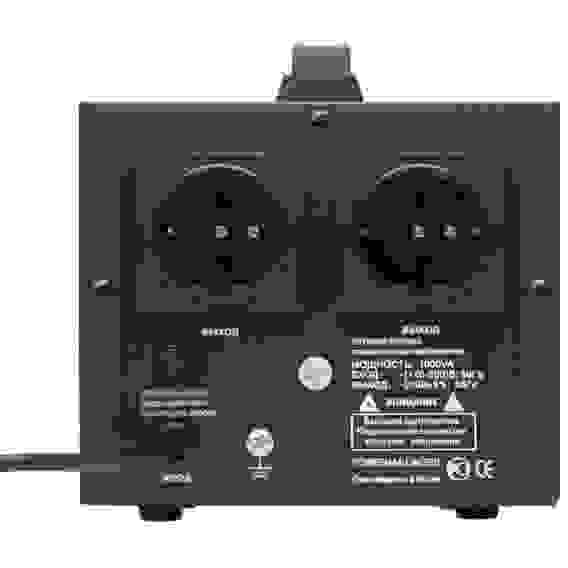 Стабилизатор напряжения Powerman AVS 1000 D Black (6015736) AVS 1000 D Black (945948) {6}
