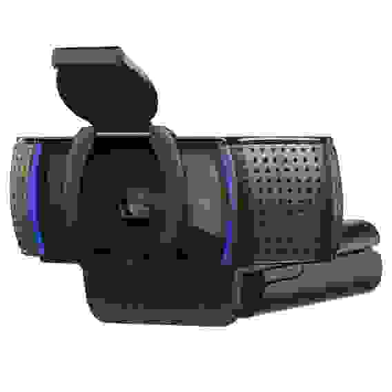 Веб-камера Logitech C920S Pro HD черная, 3Mp, FHD 1080p@30fps, автофокус, угол обзора |960-001252| 78°, складная подставка, USB2.0, кабель 1.5м