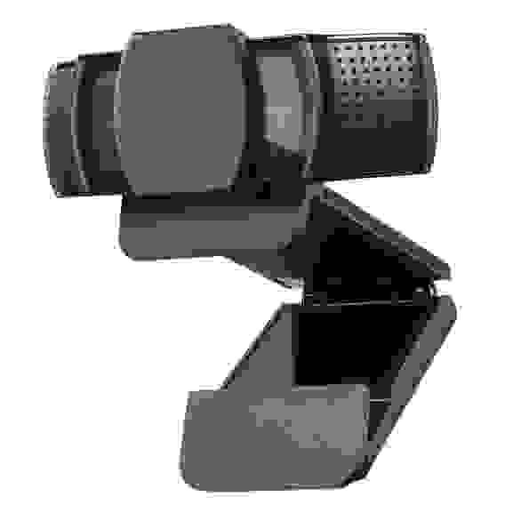 Веб-камера Logitech C920S Pro HD черная, 3Mp, FHD 1080p@30fps, автофокус, угол обзора |960-001252| 78°, складная подставка, USB2.0, кабель 1.5м