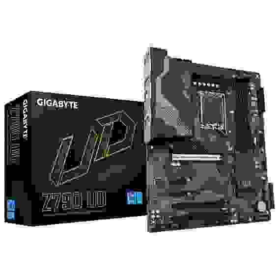 Материнская плата Gigabyte Z790 UD, Socket 1700, Intel®Z790, 4xDDR5-4800, HDMI+DP, 3xPCI-Ex16, 2xPCI-Ex1, 6xSATA3(RAID 0/1/5/10), 3xM.2, 8Ch Audio, 2,5GbLan, (4+4)xUSB2.0, (5+2)xUSB3.2, (1+1)xUSB3.2 Type-C™, 1xPS/2, ATX, RTL {}