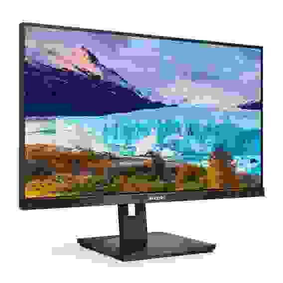 Монитор 23.8" PHILIPS 243S1 IPS, 1920x1080, 75Hz, 4ms, 300сd/m, 1000:1 | HDMI(1.4), DP(1.2), Type-C(PD-65W), 4xUSB | HAS, Pivot, Swivel, InPSU, Speakers, Vesa 100, Black