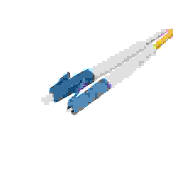 Кабель Hyperline FC-D2-9-LC/UR-SC/UR-H-1M-LSZH-YL Патч-корд волоконно-оптический (шнур) SM 9/125 (OS2), LC/UPC-SC/UPC, 2.0 мм, duplex, LSZH, 1 м