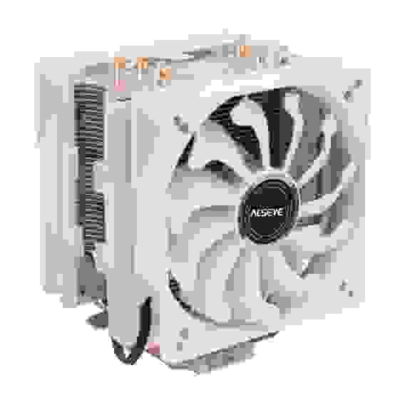 Вентилятор ALSEYE S120D-W Universal, TDP 135W, 2x120FAN, 4 heat pipe, WHITE, PWM, RTL{20} (874265)
