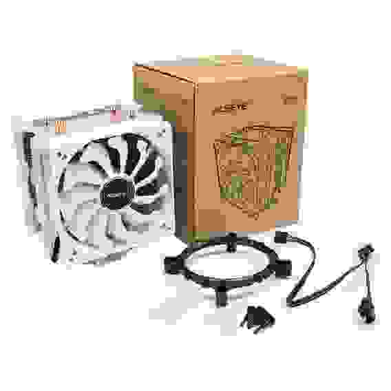 Вентилятор ALSEYE S120D-W Universal, TDP 135W, 2x120FAN, 4 heat pipe, WHITE, PWM, RTL{20} (874265)